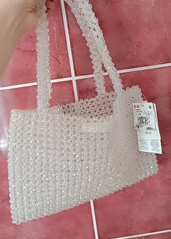 Boncuk Detaylı Mango Çanta - Görsel 2