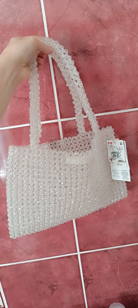 Boncuk Detaylı Mango Çanta - Görsel 2