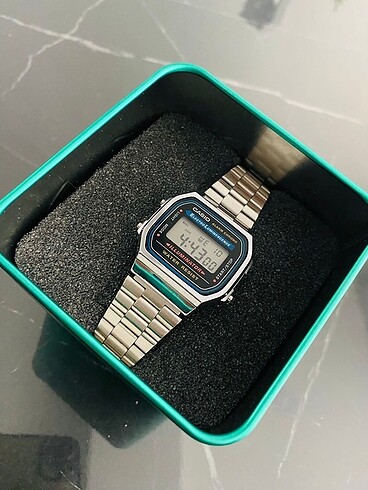 Casio Casio orijinal gümüş saat