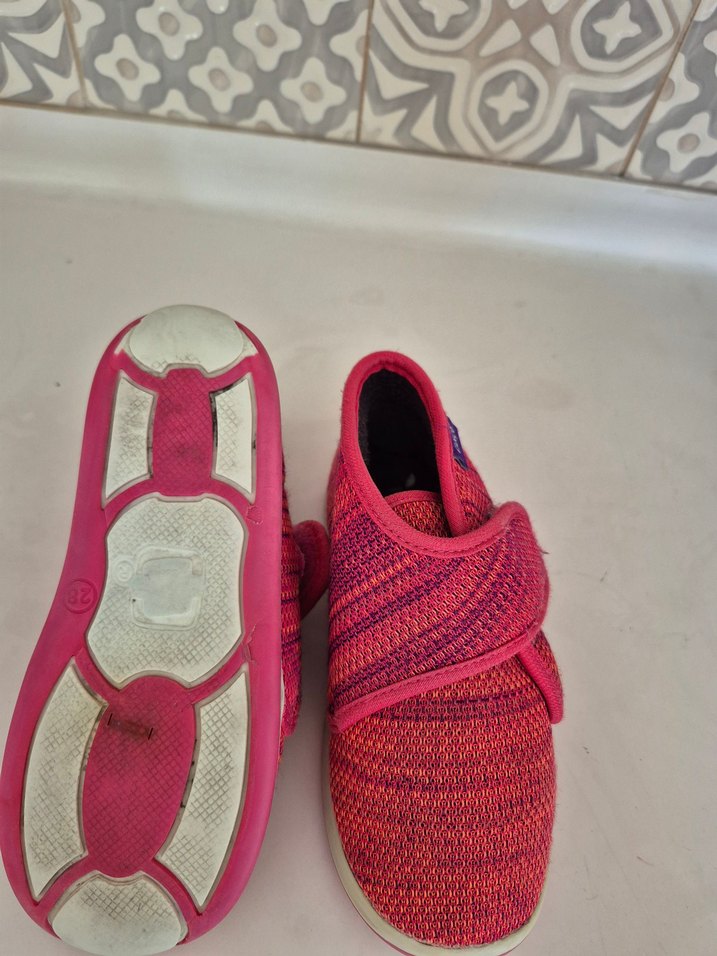 Kız Çocuk Pembe panduf - Görsel 3