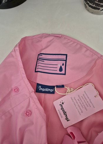 kız çocuğu yağmur geçirmez tulum - Görsel 5