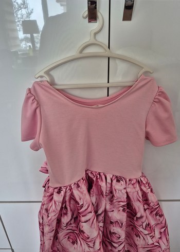 kız çocuğu Pembe elbise - Görsel 3