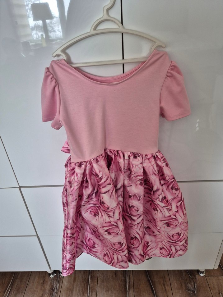 kız çocuğu Pembe elbise - Görsel 2