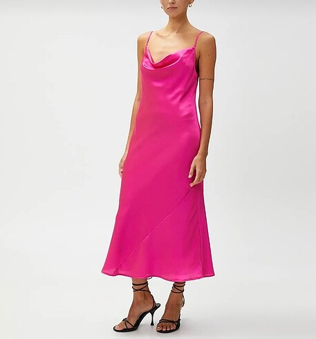Koton Pembe elbise