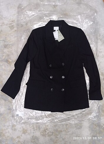 HM siyah blazer 