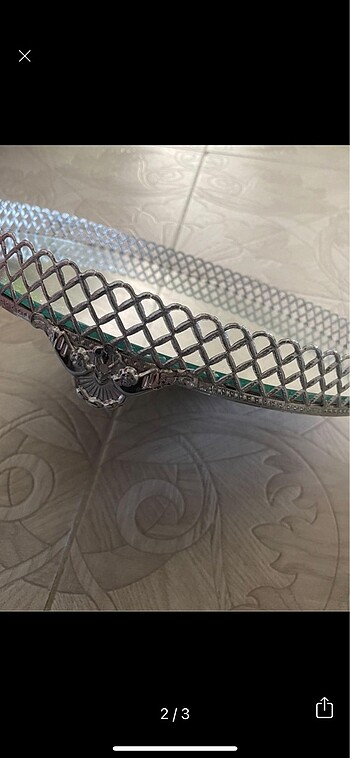 Aynalı tepsi söz nişan - Görsel 2