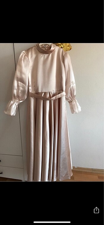 Tesettür abiye özel dikim - Görsel 4