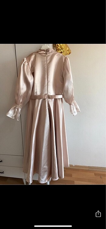 Tesettür abiye özel dikim - Görsel 5