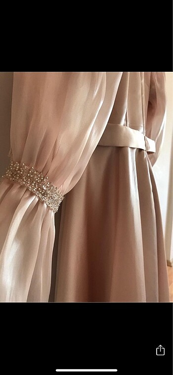 Tesettür abiye özel dikim - Görsel 6