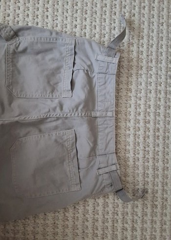 Gri kargo pantolon