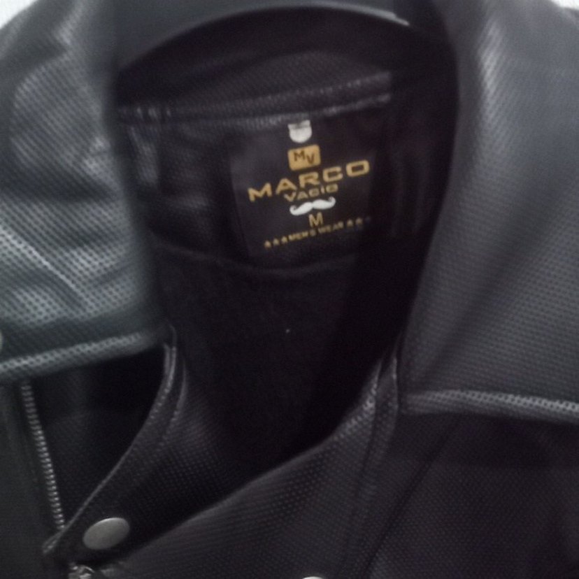 Siyah Deri Biker Ceket - Görsel 2