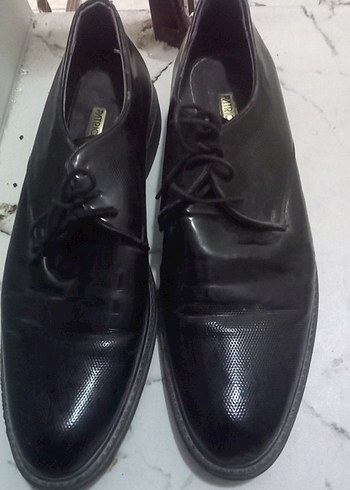 Siyah Klasik Erkek Deri Ayakkabı - Görsel 2