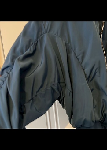 Fermuarlı Lacivert Kadın Ceket - Görsel 3