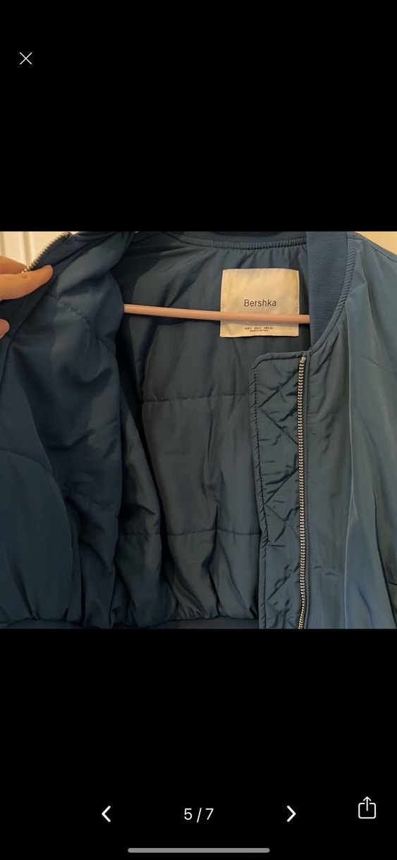 Fermuarlı Lacivert Kadın Ceket - Görsel 5