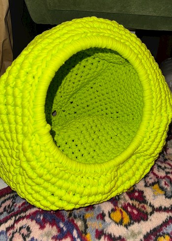 Fıstık yeşili kedi yatağı - Görsel 4