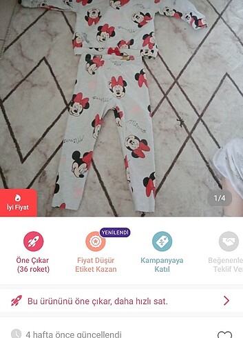 2 Yaş Beden Koton elbise