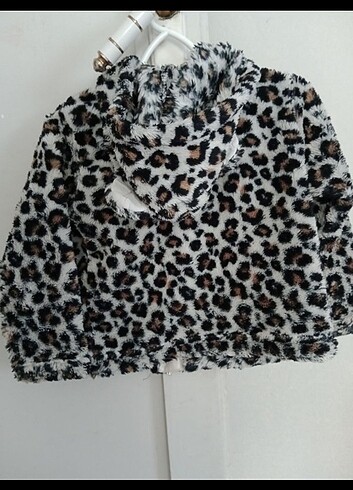 18-24 Ay Beden H M leopar ceket 