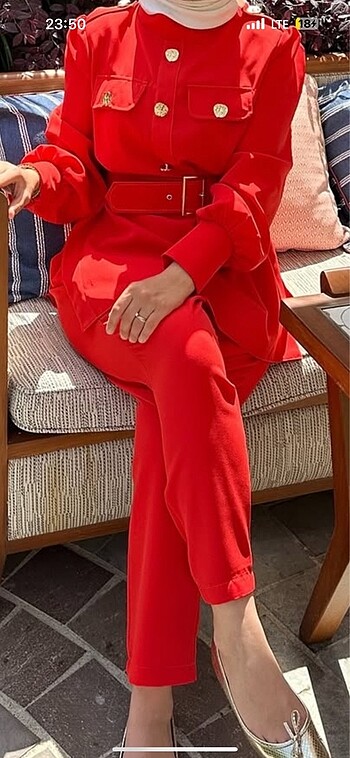 Turuncu takım tulum