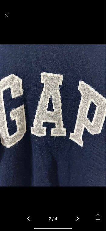 s Beden lacivert Renk Gap logo relaxed lazak