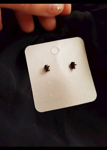 Zara İnci bronz Vintage küpe