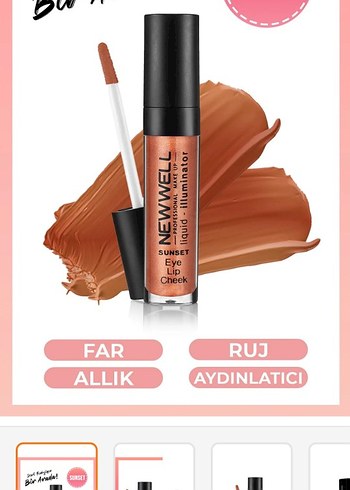 New well allık far ruj - Sunset - Görsel 5