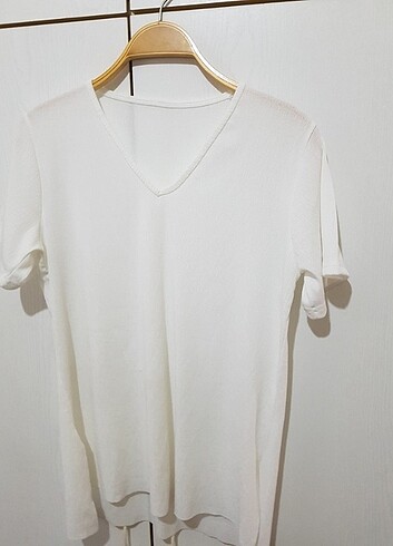 Zara Beyaz Bluz 