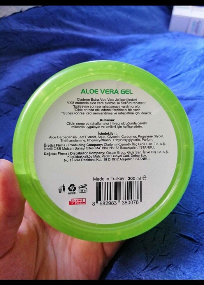 Claderm aloevera jel  - Görsel 4