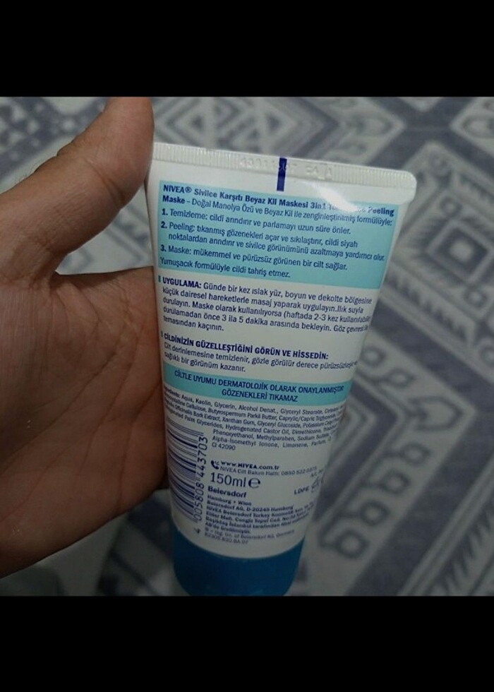 Nivea kil maskesi  - Görsel 2
