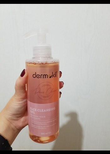 Garnier Dermokil pure yüz temizleme jeli