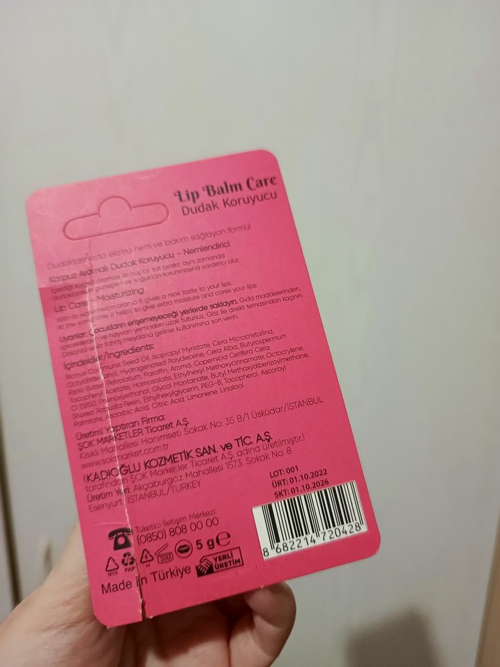 Mon Amour Karpuzlu Dudak Koruyucu - Görsel 4