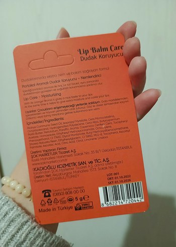 Mon Amour Portakal Dudak Koruyucu - Görsel 3