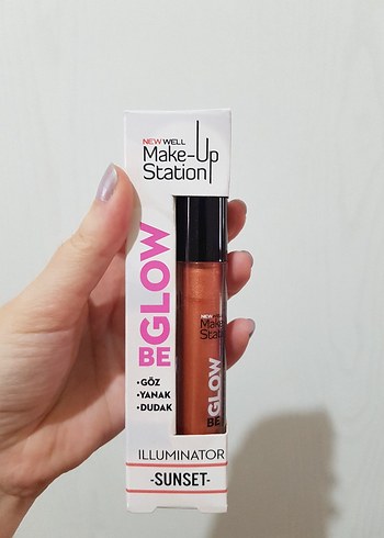 NewWell göz dudak yanak Dudak Parlatıcısı - Sunset - Görsel 3