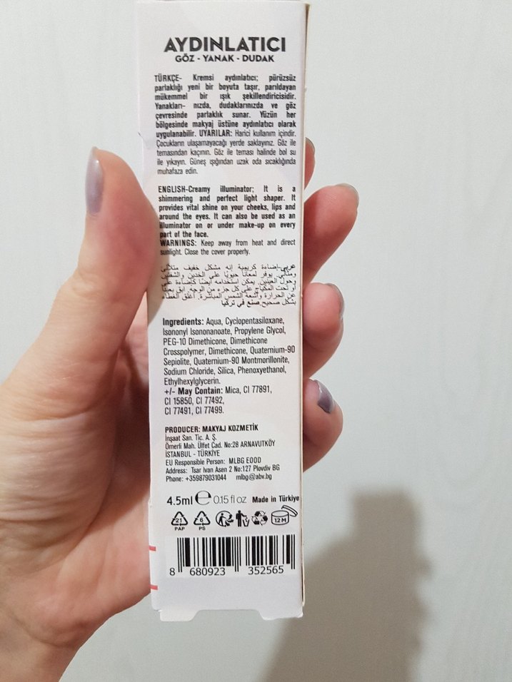 NewWell göz dudak yanak Dudak Parlatıcısı - Sunset - Görsel 2