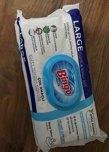 Bingo Large Çok Amaçlı Temizlik Mendili