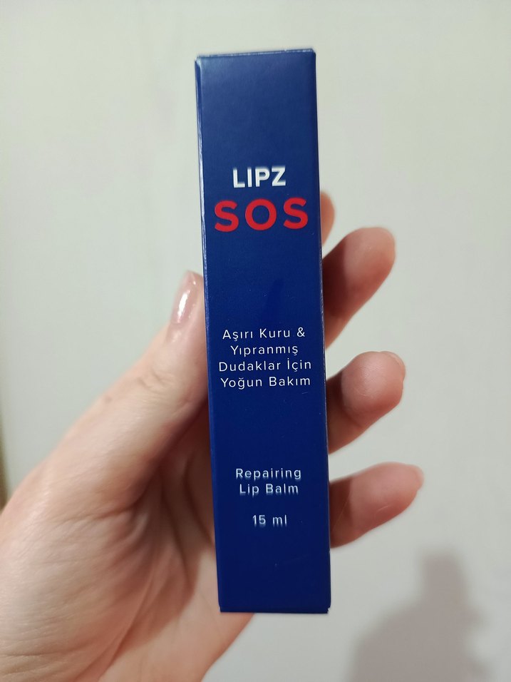 LIPZ SOS Onarıcı Dudak Balmı 15ml - Görsel 2