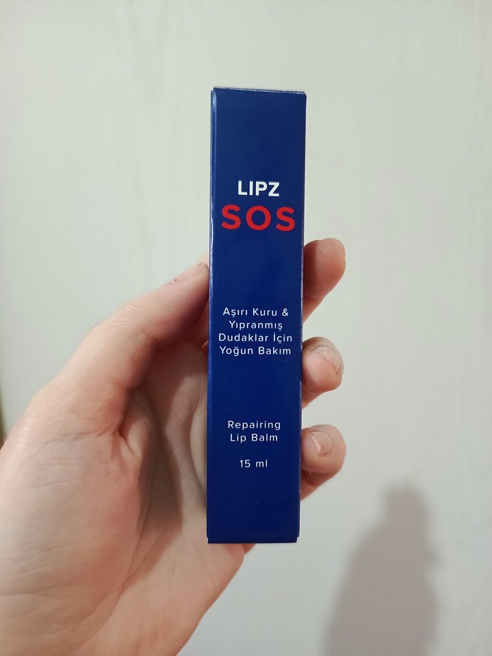 LIPZ SOS Onarıcı Dudak Balmı 15ml - Görsel 5