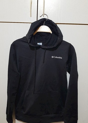 Columbia Siyah Kapusonlu Sweatshirt