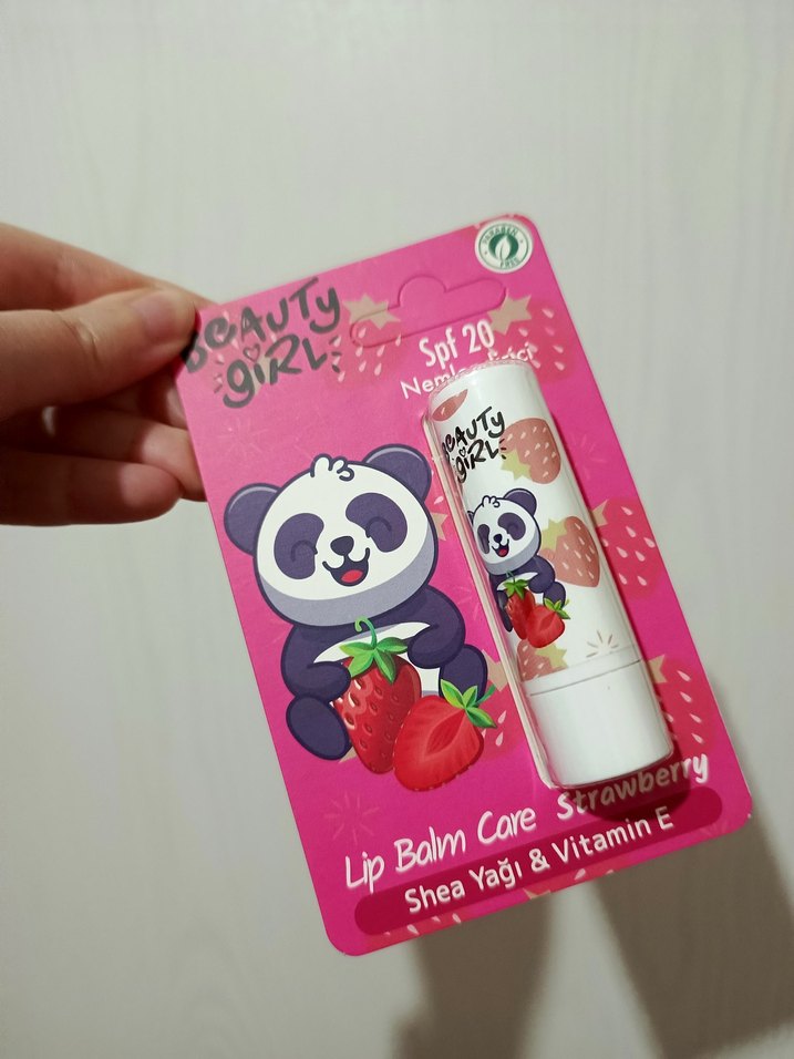 Beauty Girl Çilekli Dudak Balmı SPF20 - Görsel 4