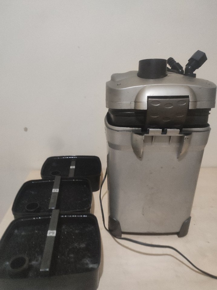 Gri Akvaryum Dış Filtre Dolphin c-1000 - Görsel 3