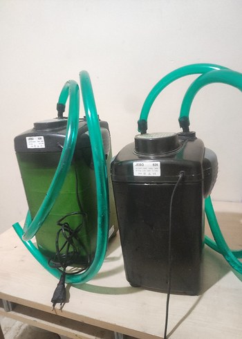 Yeşil Akvaryum Dış Filtre Pompası - Görsel 2