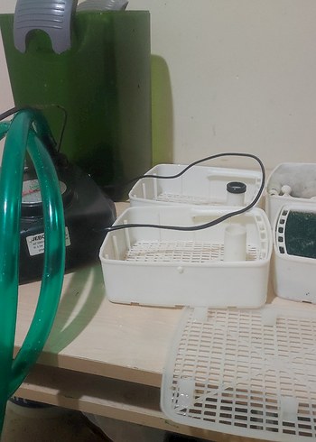 Yeşil Akvaryum Dış Filtre Pompası - Görsel 4