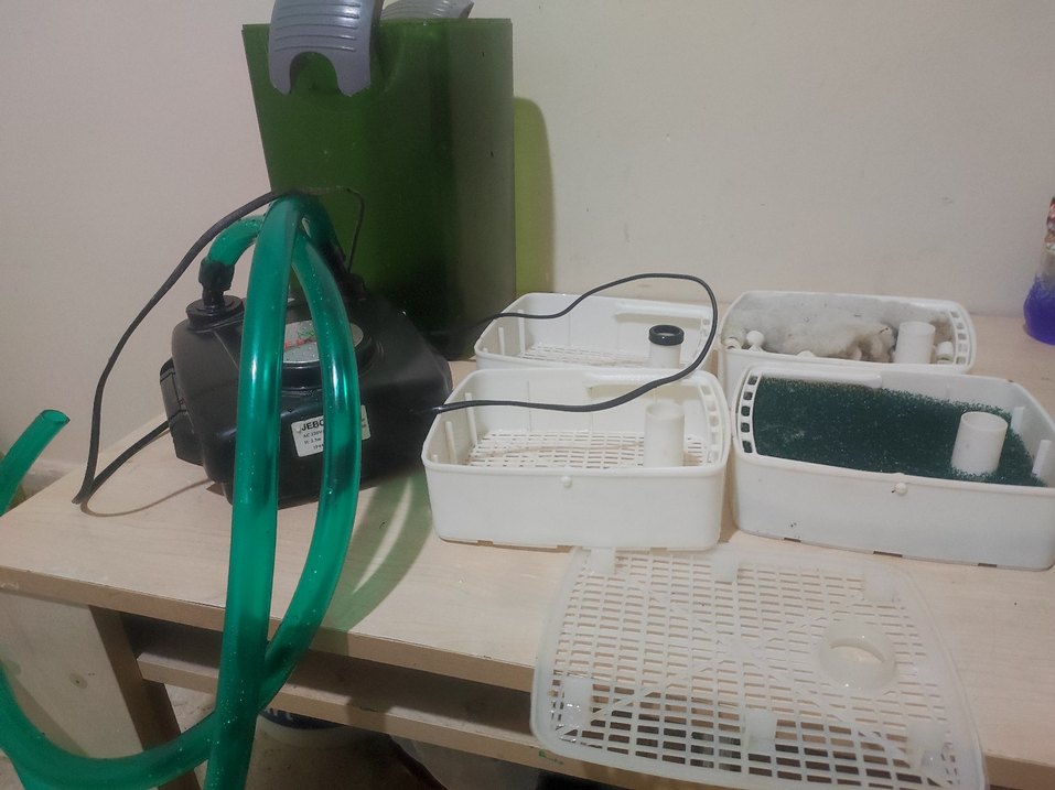 Yeşil Akvaryum Dış Filtre Pompası - Görsel 4