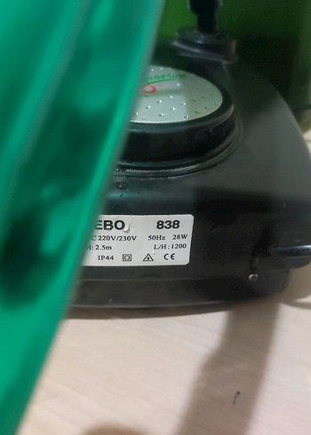 Koyu Yeşil Akvaryum Filtre Sistemi jebo 828 - Görsel 4