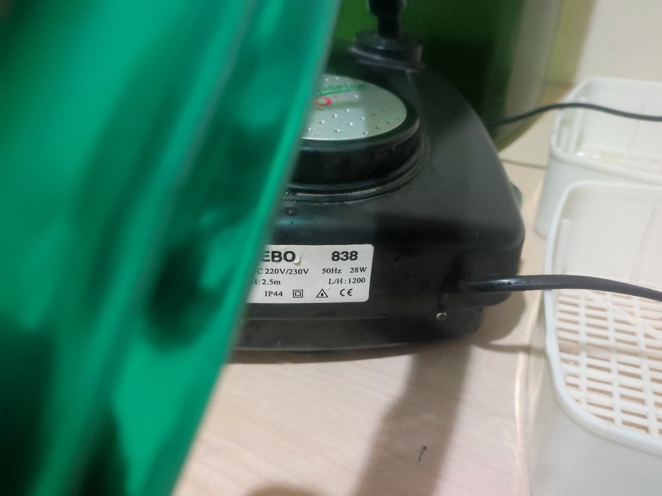 Koyu Yeşil Akvaryum Filtre Sistemi jebo 828 - Görsel 4