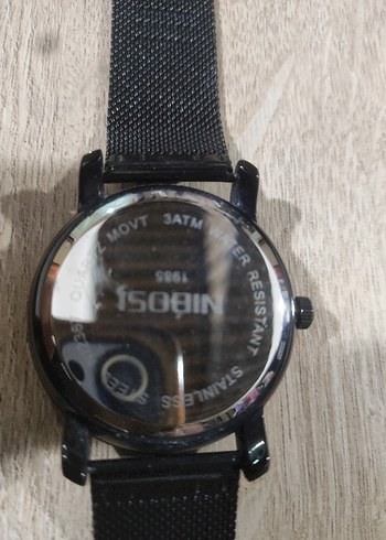 Minimalist Siyah Erkek Saat - Görsel 2