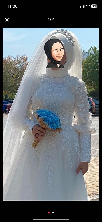 Sıfır ayarında gelinlik