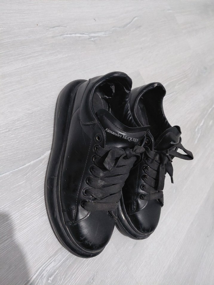 Alexander McQueen Siyah Erkek Spor Ayakkab orjinal - Görsel 2