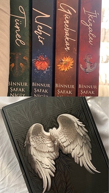 Binnur Şafak Nigiz is serisi ve vaveyla kutulu set