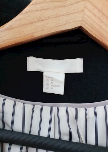 44 Beden siyah Renk Düğmeli Siyah Kadın Blazer Ceket