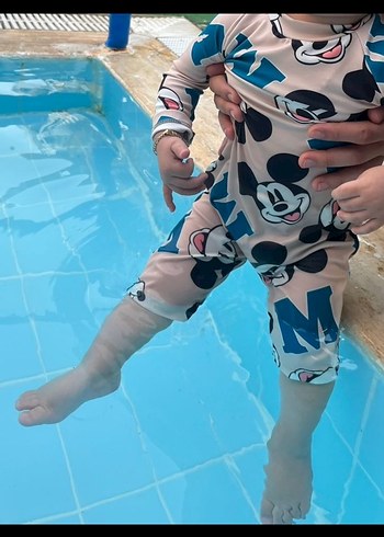 1 1.5 yaş desenli mayo - Görsel 2